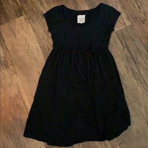 Black babydoll dress